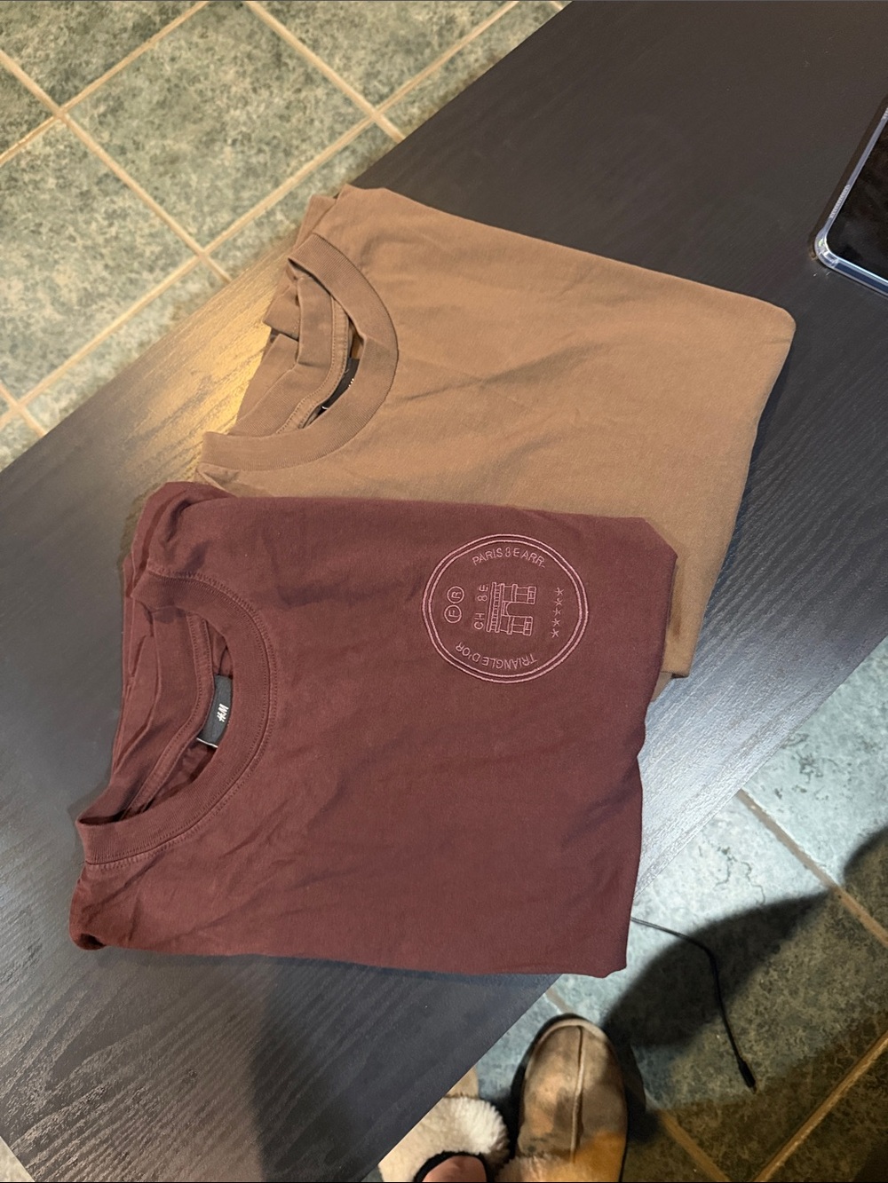 Men’s Large H&M Relaxed T shirts (2 pack)